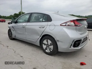 2022 Hyundai Ioniq Blue with VIN KMHC65LC4NU281486, listed as a Copart auction lot 56643665 with 53,396 mi miles and Salvage title. Bid and sale history available at DreamBid. Image 2.