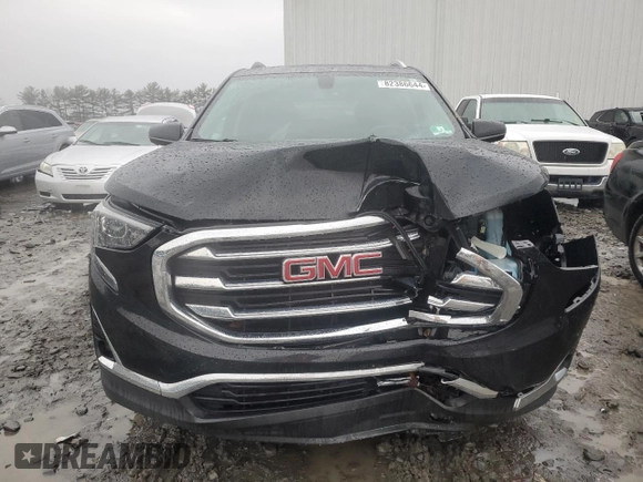 2018 GMC Terrain SLT with VIN 3GKALPEV2JL338226, listed as a Copart auction lot 82386644 with 92,284 mi miles and Salvage Title. Bid and sale history available at DreamBid. Image 5.
