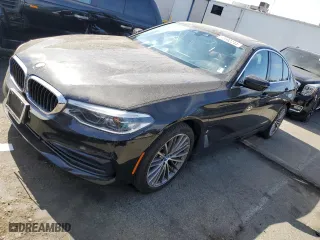 2019 BMW 5 Series 530e iPerformance with VIN WBAJA9C52KB393632, listed as a Copart auction lot 72592244 with NaN miles and Salvage Title. Bid and sale history available at carsss.com. Image 1.