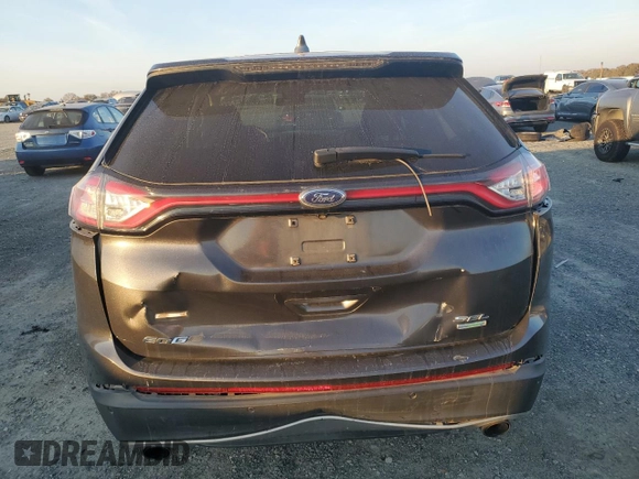 2015 Ford Edge SEL with VIN 2FMTK3J97FBB91912, listed as a Copart auction lot 82923534 with Not Provided miles and Salvage Title. Bid and sale history available at carsss.com. Image 6.