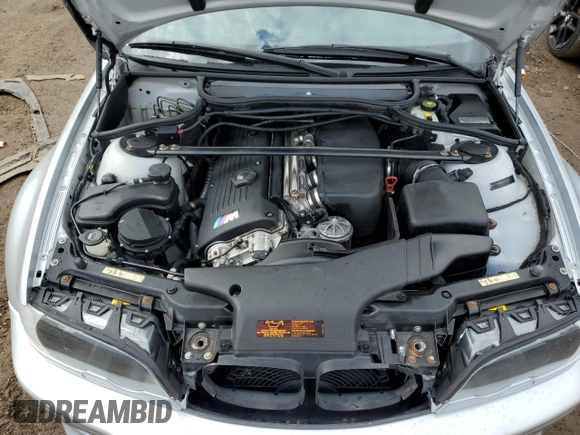 2002 BMW 3 Series M3 with VIN WBSBR93492EX24950, listed as a Copart auction lot 52174795 with 141,542 mi miles and Clean Title. Bid and sale history available at carsss.com. Image 11.