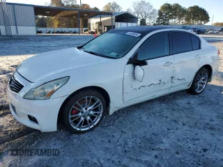 2011 Infiniti G25 x with VIN JN1DV6AR0BM451611, listed as a Copart auction lot 83008094 with 156,084 mi miles and Salvage Title. Bid and sale history available at DreamBid. Image 1.