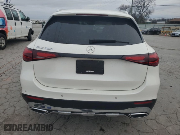 2023 Mercedes-Benz GLC with VIN W1NKM4GB1PU026047, listed as a Copart auction lot 49234285 with 20,139 mi miles and Salvage Title. Bid and sale history available at carsss.com. Image 6.