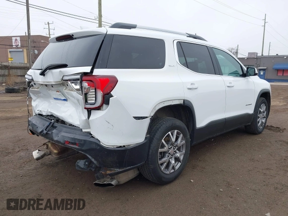 2021 GMC Acadia SLT with VIN 1GKKNML4XMZ209400, listed as a IAAI auction lot 41865093 with 63,947 mi miles. Bid and sale history available at carsss.com. Image 4.