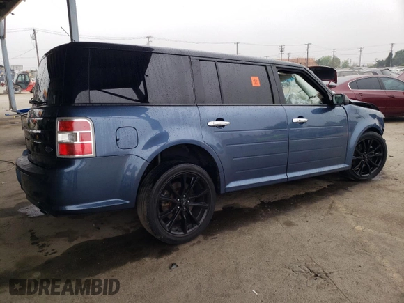 2019 Ford Flex SEL with VIN 2FMGK5C87KBA00260, listed as a Copart auction lot 58532594 with 0 mi miles and Non Repairable. Bid and sale history available at carsss.com. Image 3.