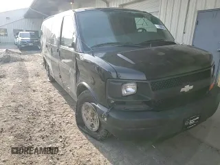 2008 Chevrolet Express Cargo with VIN 1GCFG15X781173411, listed as a Copart auction lot 84648134 with 56,662 mi miles and Salvage title. Bid and sale history available at DreamBid. Image 12.