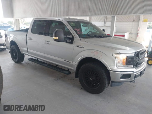 2018 Ford F-150 XL with VIN 1FTFW1E14JFE70076, listed as a IAAI auction lot 42149521 with 54,113 mi miles and . Bid and sale history available at DreamBid. Image 1.