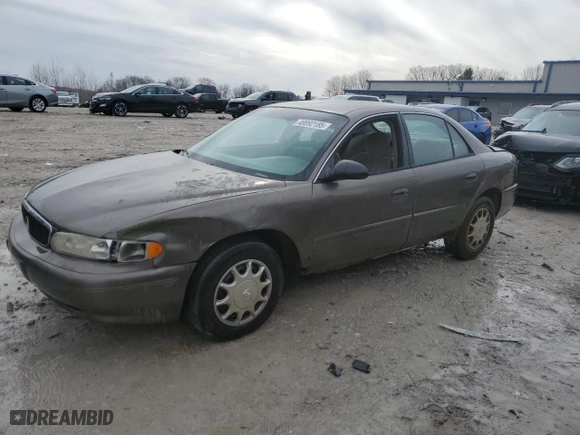 2004 Buick Century Custom with VIN 2G4WS52J541246457, listed as a Copart auction lot 48892185 with 0 mi miles and Clean Title. Bid and sale history available at carsss.com. Image 1.