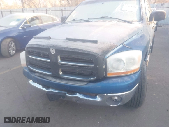 2006 Dodge 1500 SLT with VIN 1D7HU18N36S693713, listed as a IAAI auction lot 41319103 with 150,331 mi miles. Bid and sale history available at carsss.com. Image 6.
