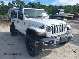 2018 Jeep Wrangler Unlimited Sahara с VIN 1C4HJXEG4JW220092, выставлен на аукционе IAAI как лот 40522478 с пробегом 90 529 миль миль и . История ставок и продаж доступна на DreamBid. Изображение 1.
