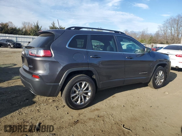 2022 Jeep Cherokee Latitude Lux with VIN 1C4PJMMXXND508325, listed as a Copart auction lot 80366204 with 21,249 mi miles and Salvage title. Bid and sale history available at DreamBid. Image 3.