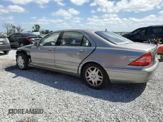 2003 Mercedes-Benz S 430 z VIN WDBNG70J93A351831, wystawiony jako Copart lot #52706965 z przebiegiem Nie podano mil oraz Nie do naprawy • Non repairable. Historia ofert i sprzedaży dostępna na DreamBid. Obrazek 2.