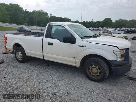 2016 Ford F-150 XL with VIN 1FTMF1CP0GKE26834, listed as a Copart auction lot 52312184 with 147,604 mi miles and Salvage Title. Bid and sale history available at carsss.com. Image 4.