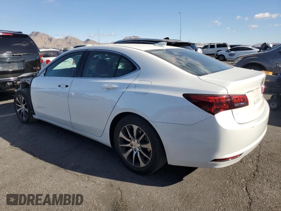 2016 Acura TLX with VIN 19UUB1F35GA001962, listed as a Copart auction lot 44261565 with 67,992 mi miles and Salvage title. Bid and sale history available at DreamBid. Image 2.