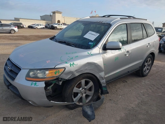 2009 Hyundai Santa Fe SE with VIN 5NMSH13E59H236932, listed as a IAAI auction lot 41846012 with 227,118 mi miles. Bid and sale history available at carsss.com. Image 2.