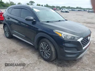 2019 Hyundai Tucson SEL with VIN KM8J33AL7KU056577, listed as a IAAI auction lot 42633491 with 94,274 mi miles and . Bid and sale history available at DreamBid. Image 1.