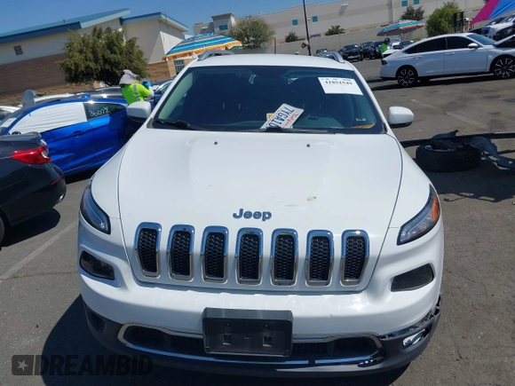 2016 Jeep Cherokee High Altitude with VIN 1C4PJLDB0GW249558, listed as a IAAI auction lot 41851549 with 128,638 mi miles. Bid and sale history available at carsss.com. Image 13.