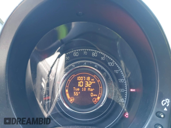 2014 FIAT 500 Sport with VIN 3C3CFFBRXET288618, listed as a IAAI auction lot 41803908 with 100,718 mi miles. Bid and sale history available at carsss.com. Image 7.