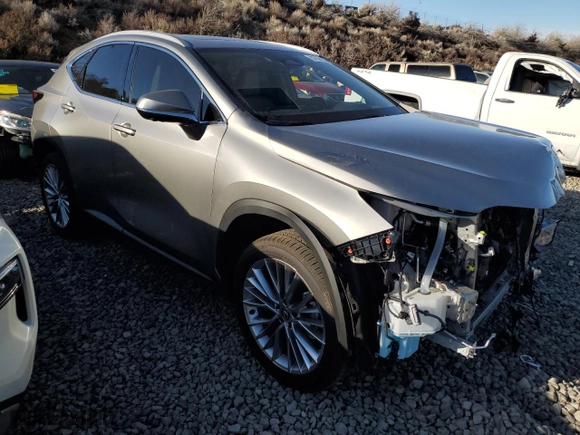 2024 Lexus NX with VIN 2T2HKCEZ8RC027709, listed as a Copart auction lot 87768135 with 0 mi miles and Salvage Title. Bid and sale history available at carsss.com. Image 4.