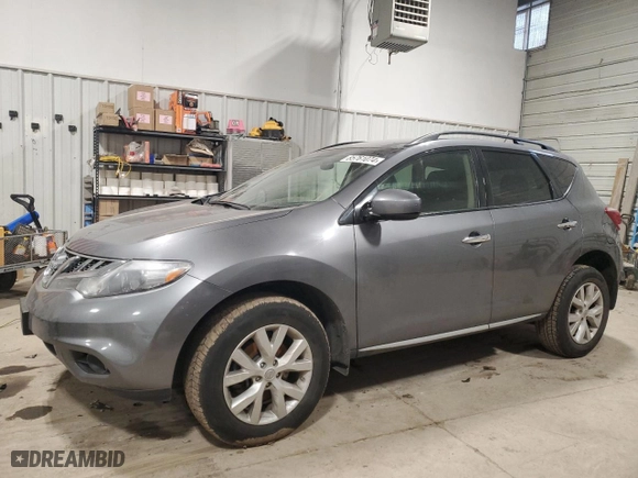 2014 Nissan Murano SL with VIN JN8AZ1MWXEW503493, listed as a Copart auction lot 85761074 with 114,479 mi miles and Salvage Title. Bid and sale history available at carsss.com. Image 1.