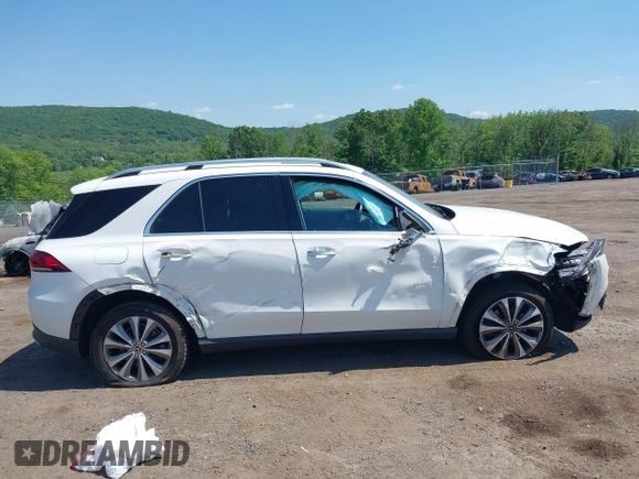 2020 Mercedes-Benz GLE 350 with VIN 4JGFB4KB2LA013188, listed as a IAAI auction lot 39476174 with 52,038 mi miles and . Bid and sale history available at DreamBid. Image 13.