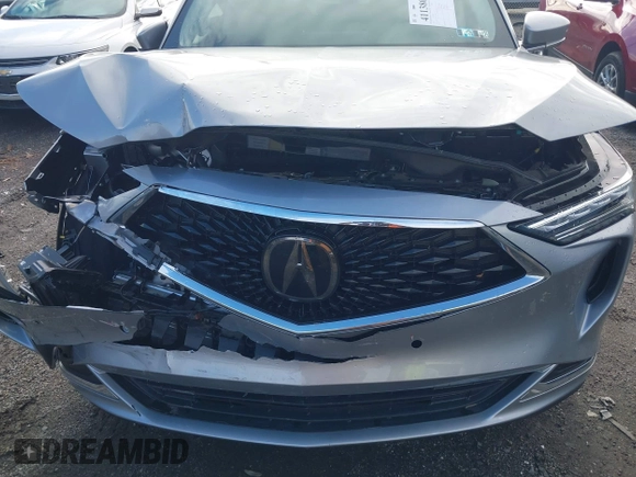 2022 Acura MDX Technology with VIN 5J8YE1H44NL019529, listed as a IAAI auction lot 41138080 with 17,757 mi miles and . Bid and sale history available at DreamBid. Image 12.