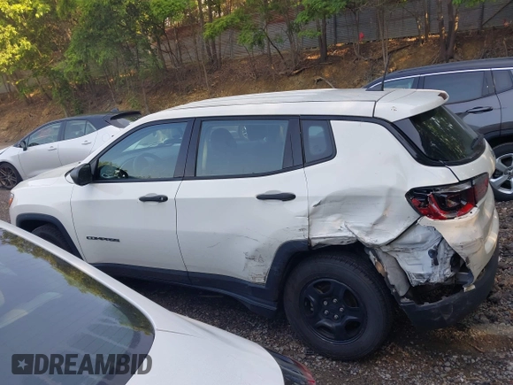 2021 Jeep Compass Sport с VIN 3C4NJCABXMT560279, выставлен на аукционе IAAI как лот 42412425 с пробегом 53 374 миль миль и . История ставок и продаж доступна на DreamBid. Изображение 14.