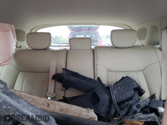 2017 Infiniti QX70 z VIN JN8CS1MW5HM410765, wystawiony jako Copart lot #55641545 z przebiegiem Nie podano mil oraz Szkoda całkowita • Salvage title. Historia ofert i sprzedaży dostępna na DreamBid. Obrazek 10.