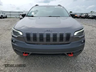 2020 Jeep Cherokee Trailhawk Elite with VIN 1C4PJMBNXLD549505, listed as a Copart auction lot 53468925 with 88,991 mi miles and Salvage title. Bid and sale history available at DreamBid. Image 5.
