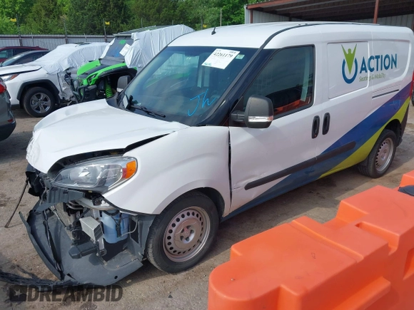 2019 Ram ProMaster City Cargo Tradesman with VIN ZFBHRFABXK6M16958, listed as a IAAI auction lot 42261179 with 82,496 mi miles and . Bid and sale history available at DreamBid. Image 17.