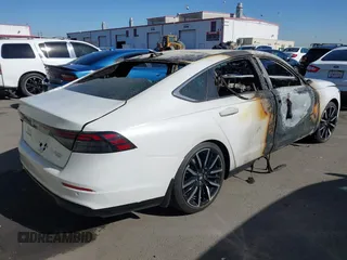 2023 Honda Accord Touring with VIN 1HGCY2F82PA069521, listed as a IAAI auction lot 41407267 with Not provided miles and . Bid and sale history available at DreamBid. Image 4.