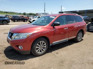 2015 Nissan Pathfinder SL с VIN 5N1AR2MM7FC635254, выставлен на аукционе Copart как лот 60130825 с пробегом 122 376 миль миль и Чистый • Clean title. История ставок и продаж доступна на DreamBid. Изображение 1.