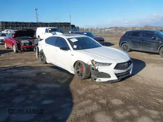 2021 Acura TLX Type S with VIN 19UUB7F92MA000318, listed as a IAAI auction lot 41683263 with 33,899 mi miles and . Bid and sale history available at DreamBid. Image 1.