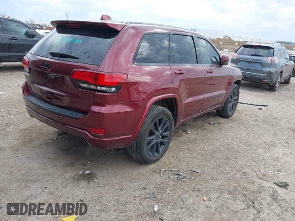 2019 Jeep Grand Cherokee Laredo E with VIN 1C4RJFAG1KC564325, listed as a IAAI auction lot 41359840 with 74,678 mi miles. Bid and sale history available at carsss.com. Image 4.
