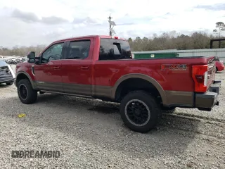 2017 Ford Super Duty F-250 SRW Lariat with VIN 1FT7W2BT8HEC44977, listed as a Copart auction lot 47296205 with 38,015 mi miles and Salvage Title. Bid and sale history available at carsss.com. Image 2.
