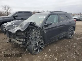 2022 Chevrolet TrailBlazer RS with VIN KL79MTSL0NB063564, listed as a Copart auction lot 78325993 with 0 mi miles and Salvage Title. Bid and sale history available at carsss.com. Image 1.