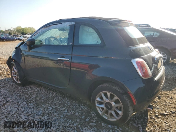 2017 FIAT 500 Pop with VIN 3C3CFFLR6HT594220, listed as a Copart auction lot 52114185 with 107,171 mi miles and Salvage title. Bid and sale history available at DreamBid. Image 2.