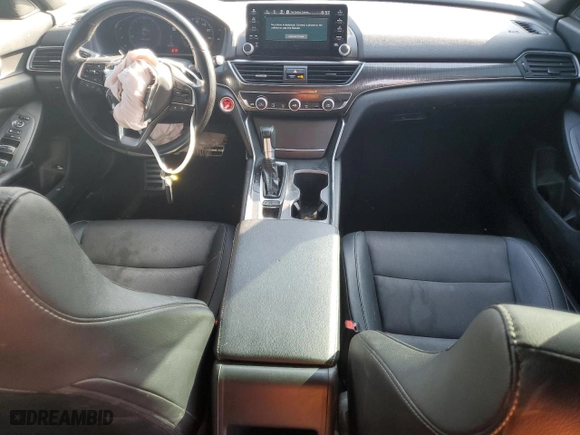 2020 Honda Accord Sedan Sport with VIN 1HGCV1F39LA111796, listed as a Copart auction lot 45382865 with 92,695 mi miles and Salvage Title. Bid and sale history available at carsss.com. Image 8.