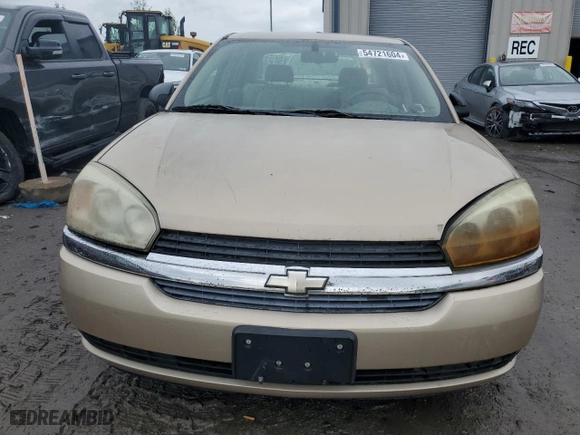 2005 Chevrolet Malibu with VIN 1G1ZS52F85F323760, listed as a Copart auction lot 73581344 with 0 mi miles and Salvage Title. Bid and sale history available at carsss.com. Image 5.