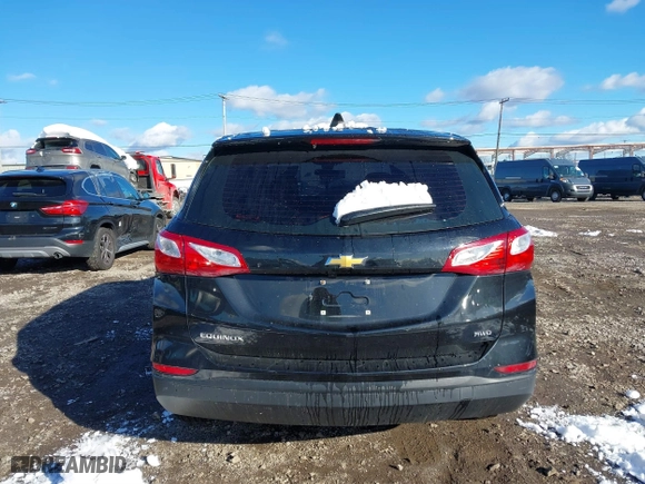 2020 Chevrolet Equinox LS with VIN 2GNAXSEV5L6108438, listed as a IAAI auction lot 40998921 with 48,028 mi miles. Bid and sale history available at carsss.com. Image 16.