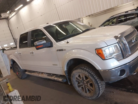 2011 Ford F-150 XLT with VIN 1FTFW1ET5BFB03495, listed as a IAAI auction lot 41525106 with 147,273 mi miles. Bid and sale history available at carsss.com. Image 13.