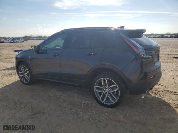 2023 Cadillac XT4 FWD Sport with VIN 1GYFZER42PF102436, listed as a Copart auction lot 84529474 with 33,679 mi miles and Salvage Title. Bid and sale history available at carsss.com. Image 2.