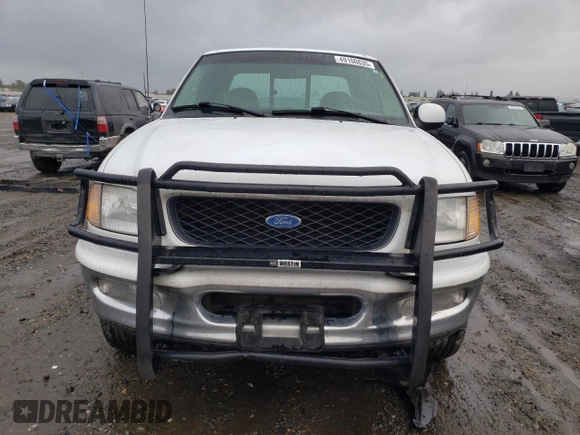 1997 Ford F-150 with VIN 2FTEX18L6VCA28603, listed as a Copart auction lot 49100835 with 127,510 mi miles and Salvage title. Bid and sale history available at DreamBid. Image 5.
