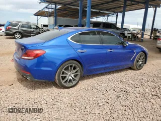 2020 Genesis G70 2.0T with VIN KMTG44LA6LU048650, listed as a Copart auction lot 59025025 with 174,215 mi miles and Salvage title. Bid and sale history available at DreamBid. Image 3.