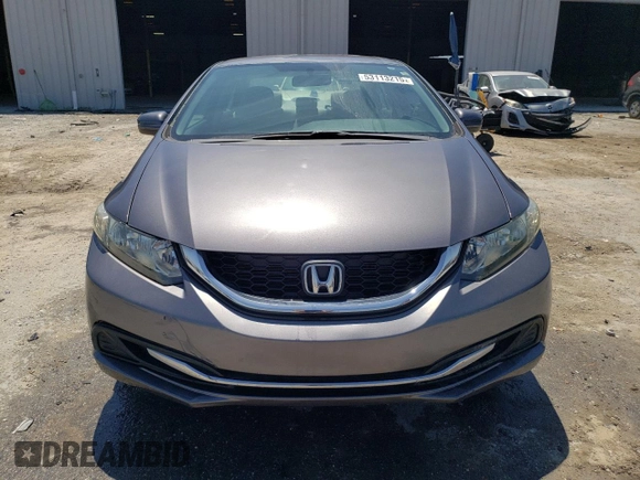 2015 Honda Civic Sedan LX with VIN 19XFB2F58FE017695, listed as a Copart auction lot 53113215 with 46,725 mi miles and Salvage Title. Bid and sale history available at carsss.com. Image 5.