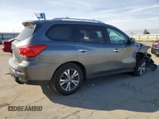 2018 Nissan Pathfinder SL with VIN 5N1DR2MN1JC674713, listed as a Copart auction lot 45764535 with 88,010 mi miles and Salvage Title. Bid and sale history available at carsss.com. Image 3.