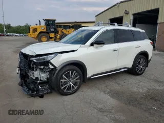 2025 Infiniti QX60 Sensory с VIN 5N1AL1GS9SC331052, выставлен на аукционе Copart как лот 60675625 с пробегом 2 711 миль миль и Списание • Salvage title. История ставок и продаж доступна на DreamBid. Изображение 1.