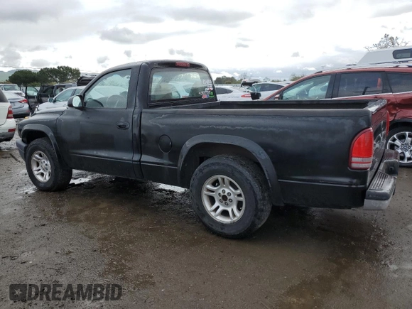 2004 Dodge Dakota with VIN 1D7FL16K44S621788, listed as a Copart auction lot 51379105 with 118,764 mi miles and Clean Title. Bid and sale history available at carsss.com. Image 2.