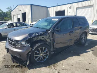2017 Dodge Durango GT with VIN 1C4RDHDG8HC829989, listed as a Copart auction lot 49547735 with 161,937 mi miles and Salvage Title. Bid and sale history available at carsss.com. Image 1.