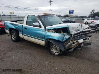 1996 Dodge Ram 1500 with VIN 1B7HC16Y0TJ144353, listed as a Copart auction lot 89258035 with 226,160 mi miles and Salvage Title. Bid and sale history available at carsss.com. Image 4.